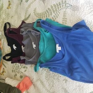 Jqmes Perse ribbed tanks